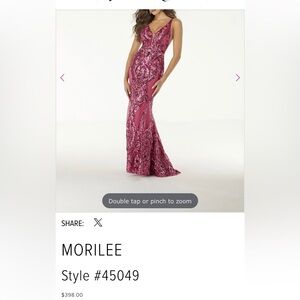 COPY - Raspberry Pink Prom Dress by Morilee New With Tags